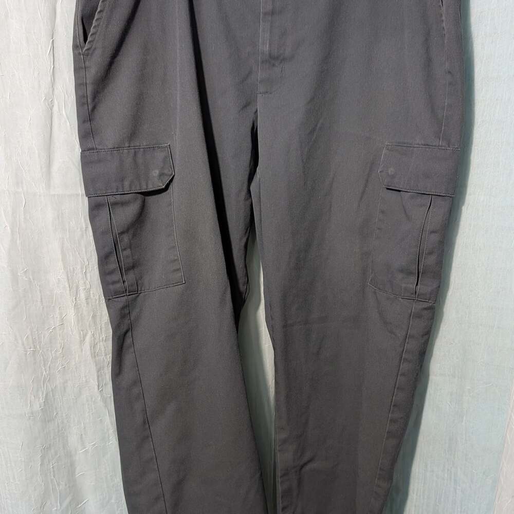 Red Kap Mens Dark Gray Cargo Work Pants
